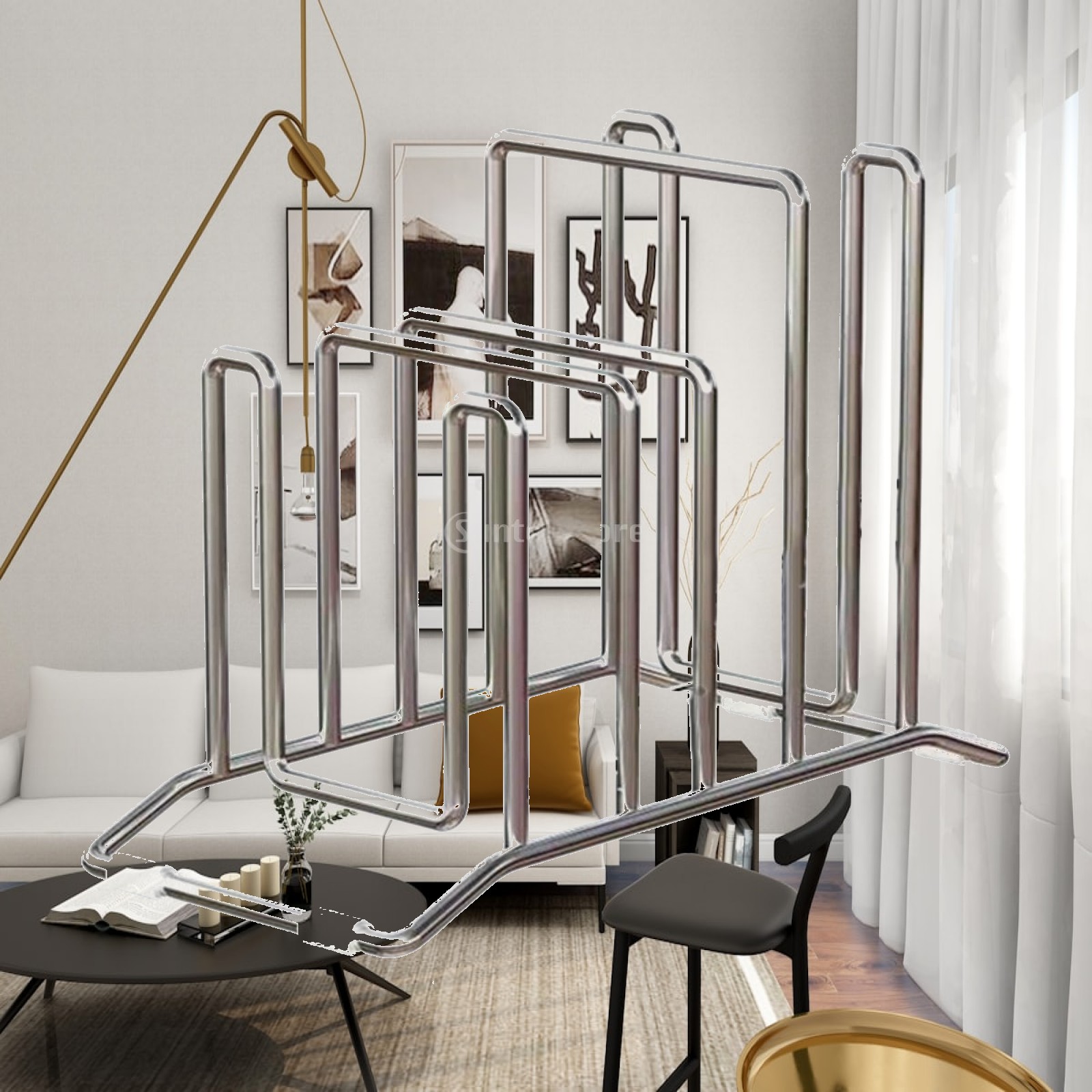 Kitchen Cabinet Baking Organizer - 냄비 뚜껑 홀더 스테인리스 스틸 랙