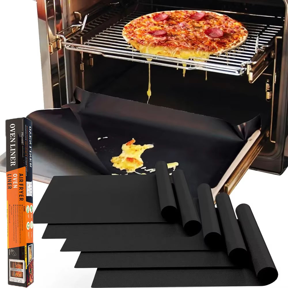 Super Kitchen Baking Mat - 바베큐 매트 오븐 바닥 라이너 재사용