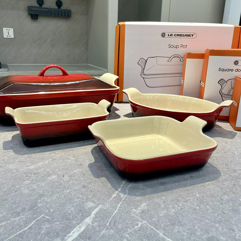 Kitchen Baking Table - 르크루제 오븐 투 테이블 스톤웨어 직사각형