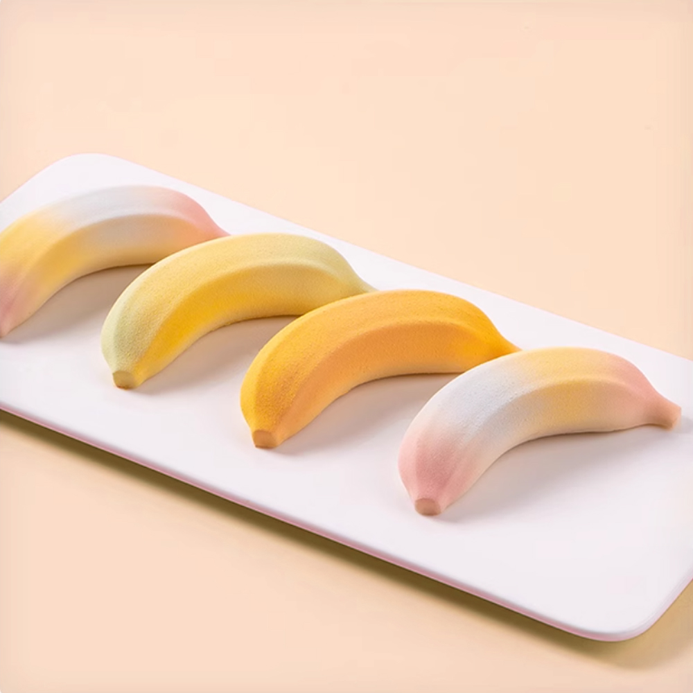 Baking Kitchen Design - 6 또는 12 셀 바나나 디자인