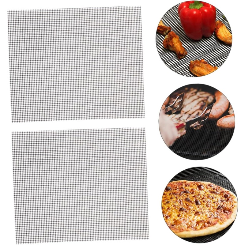 Super Kitchen Baking Mat - 붙지 않는 바베큐 그릴 메쉬 매트,