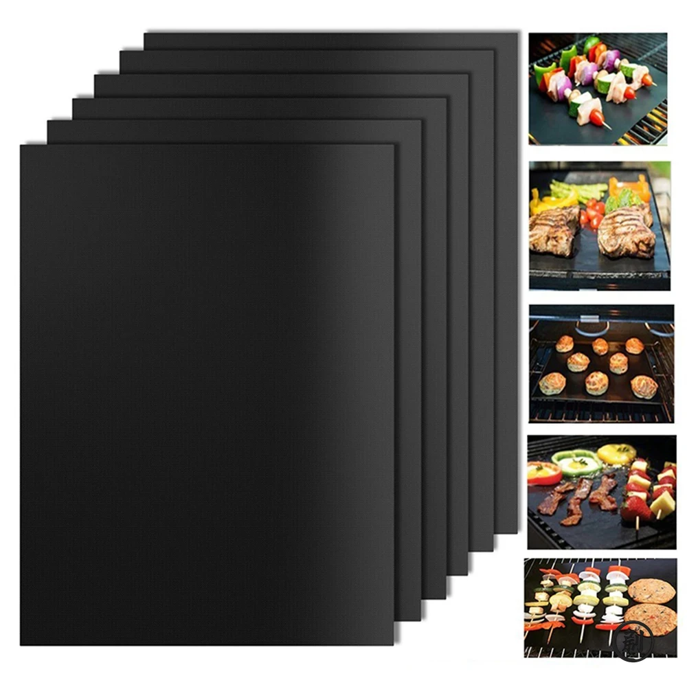 Super Kitchen Baking Mat - 1/5/10개 60*40cm 논스틱 BBQ 그릴 매트