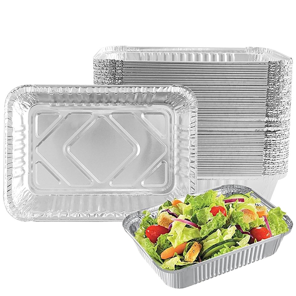 Kitchen Baking Pan Storage - 10/20PCS 일회용 알루미늄 호일 트레이 두꺼운
