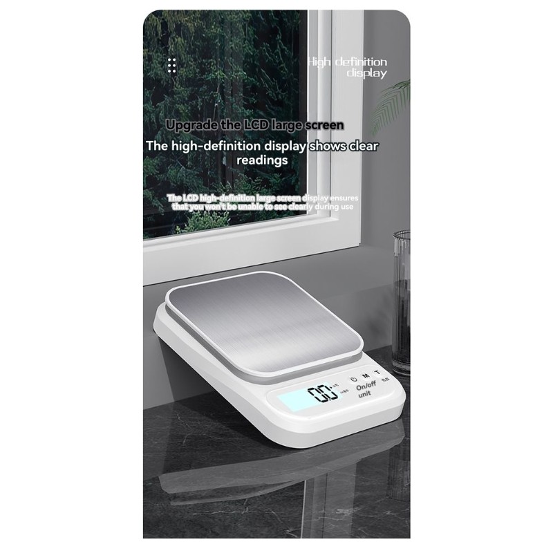 YCOC-컴팩트 디지털 주방 저울 3KG/0.1G-베이 - Baking Kitchen Design 리뷰 및 가격