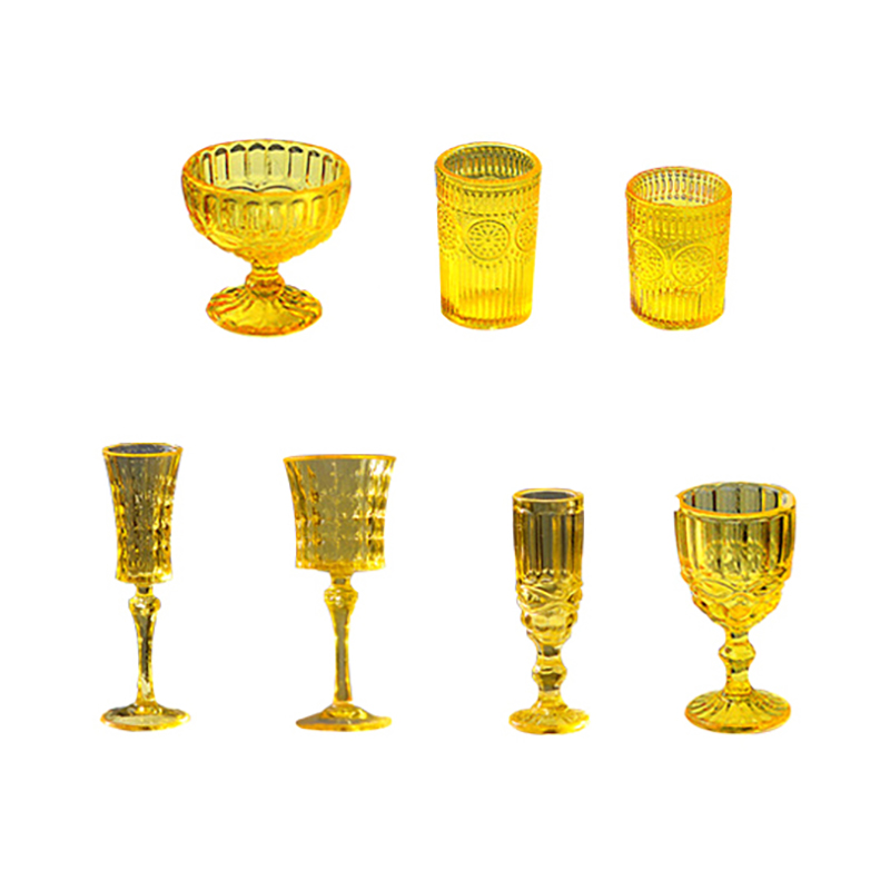 7Pcs 1:6 인형 집 미니어처 워터 컵 조각 된 와 - Kitchen Queen 리뷰 및 가격