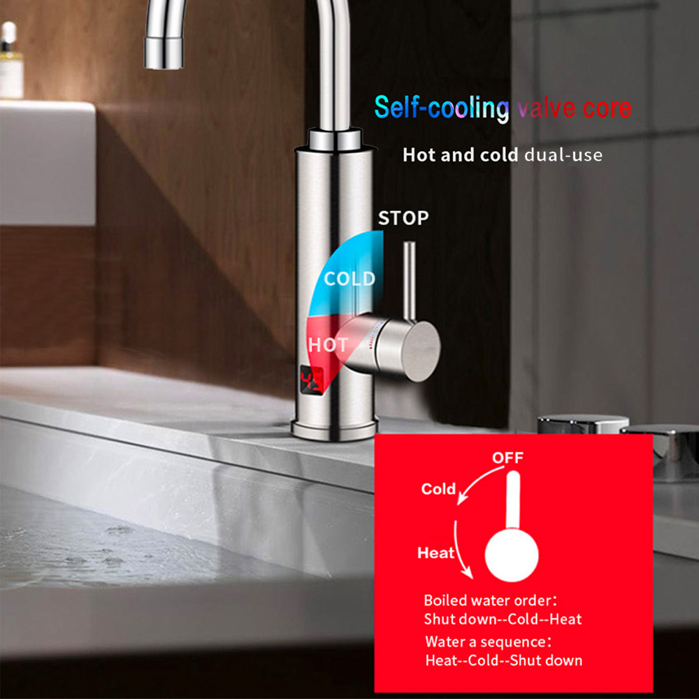3000W 전기 온수기 욕실 주방 수도꼭지 탱크리스 온 - Kitchen Baking Mixer 리뷰 및 가격