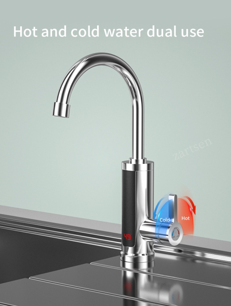 주방 수도꼭지 전기 탭 주방 탭 순간 온수기 가열 가능 - Kitchen Baking Mixer 리뷰 및 가격