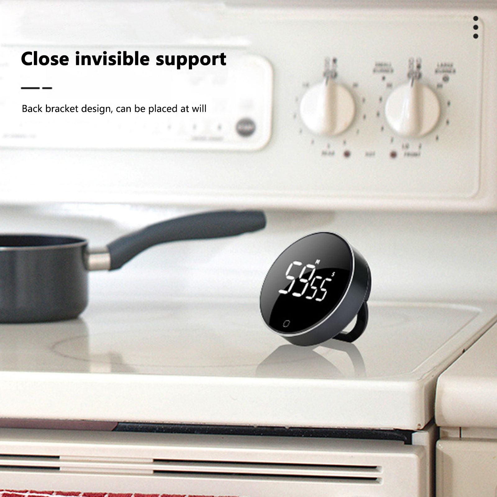 LED 디지털 주방 타이머 USB 충전식 마그네틱 베이 - Baking Kitchen Design 리뷰 및 가격