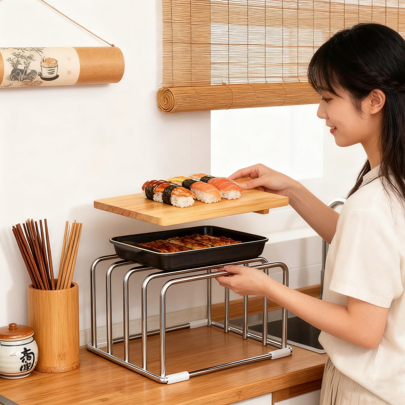 야채 도마 보관대 도마 홀더 캐비닛 베이킹 도구 정리함 - Kitchen Cabinet Baking Organizer 리뷰 및 가격