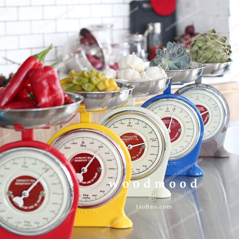 레트로 메탈 테이블 저울 2KG 🥰   일본 델튼 기계 - Kitchen Baking Table 리뷰 및 가격