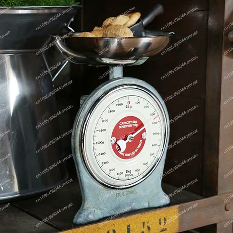 레트로 메탈 테이블 저울 2KG 🥰   일본 델튼 기계 - Kitchen Baking Table 리뷰 및 가격