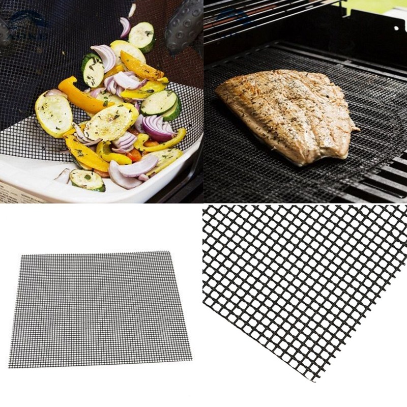그릴 메쉬 매트 5개 세트, 재사용 가능한 바베큐 논스 - Super Kitchen Baking Mat 리뷰 및 가격