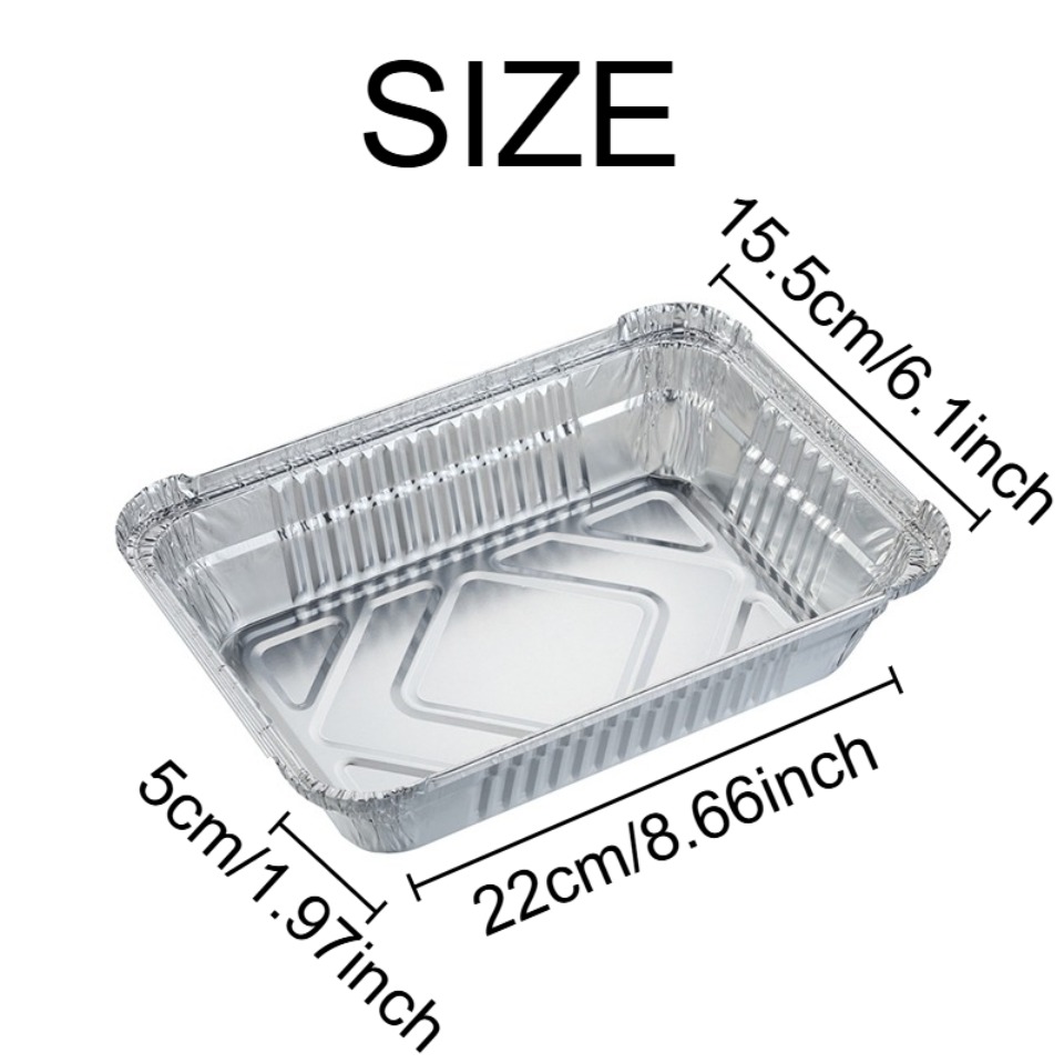 10/20PCS 일회용 알루미늄 호일 팬 식품 보관 트 - Kitchen Baking Pan Storage 리뷰 및 가격