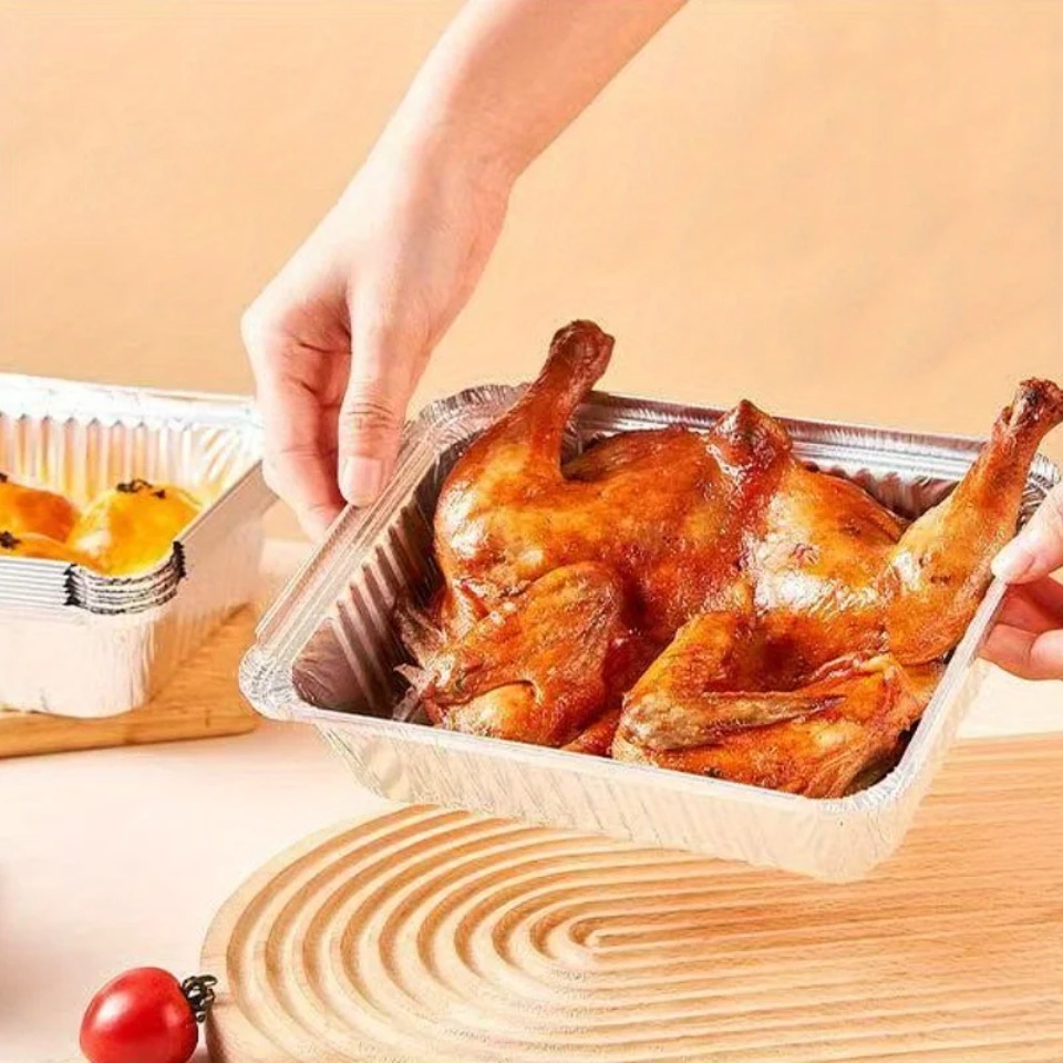 10/20PCS 일회용 알루미늄 호일 팬 식품 보관 트 - Kitchen Baking Pan Storage 리뷰 및 가격