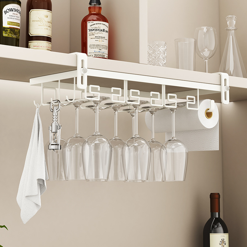 탄소강 베이킹 페인트 와인 유리 홀더 캐비닛 Stemw - Kitchen Cabinet Baking Organizer 리뷰 및 가격