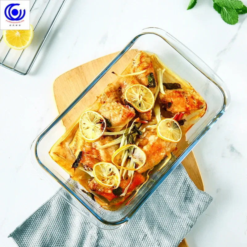 대용량 강화 유리 베이킹 접시 팬, 오븐 기본 플레이트 - Kitchen Baking Pan Storage 리뷰 및 가격