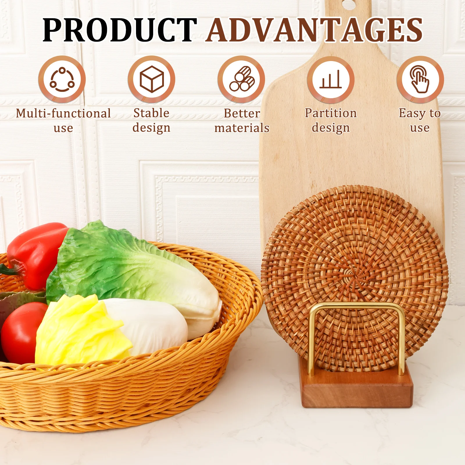 냄비 뚜껑 걸이대 도마 정리대 나무 받침대 베이킹 팬  - Kitchen Cabinet Baking Organizer 리뷰 및 가격