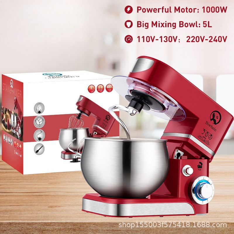 5L 스탠드 믹서 – 반죽 후크, 비터, 거품기 포함  - Kitchen Baking Mixer 리뷰 및 가격