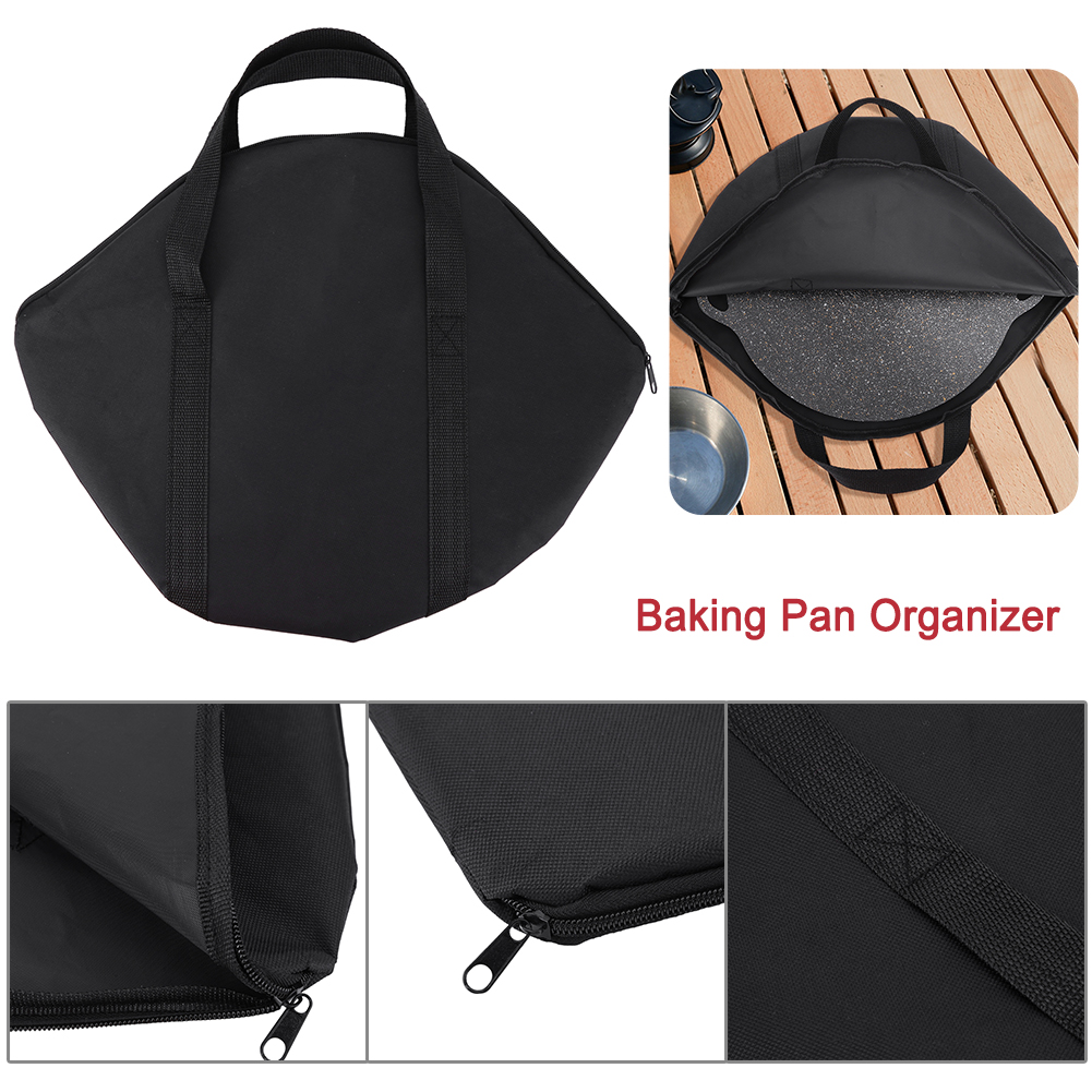 손잡이가있는 베이킹 팬 보관 가방 내마모성 프라이팬 가 - Kitchen Baking Pan Storage 리뷰 및 가격