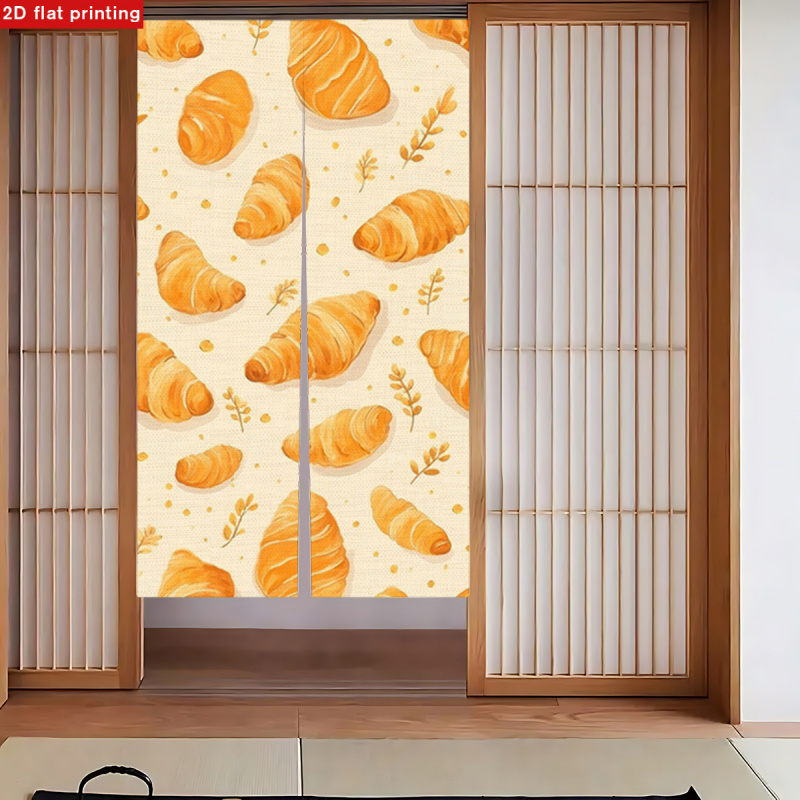 VIKAMA 크루아상 태피스트리 장난스러운 베이킹 모티 - Kitchen Baking Nook 리뷰 및 가격